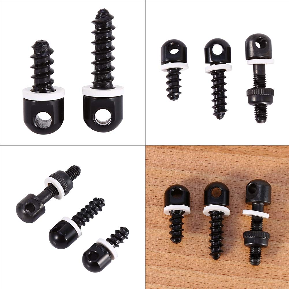 VGEBY 3 uds Tornillo de Eslinga de desmontaje rápido, espárragos giratorios de Eslinga de Rifle, espárragos adaptadores, Herramienta giratoria de Base para Caza