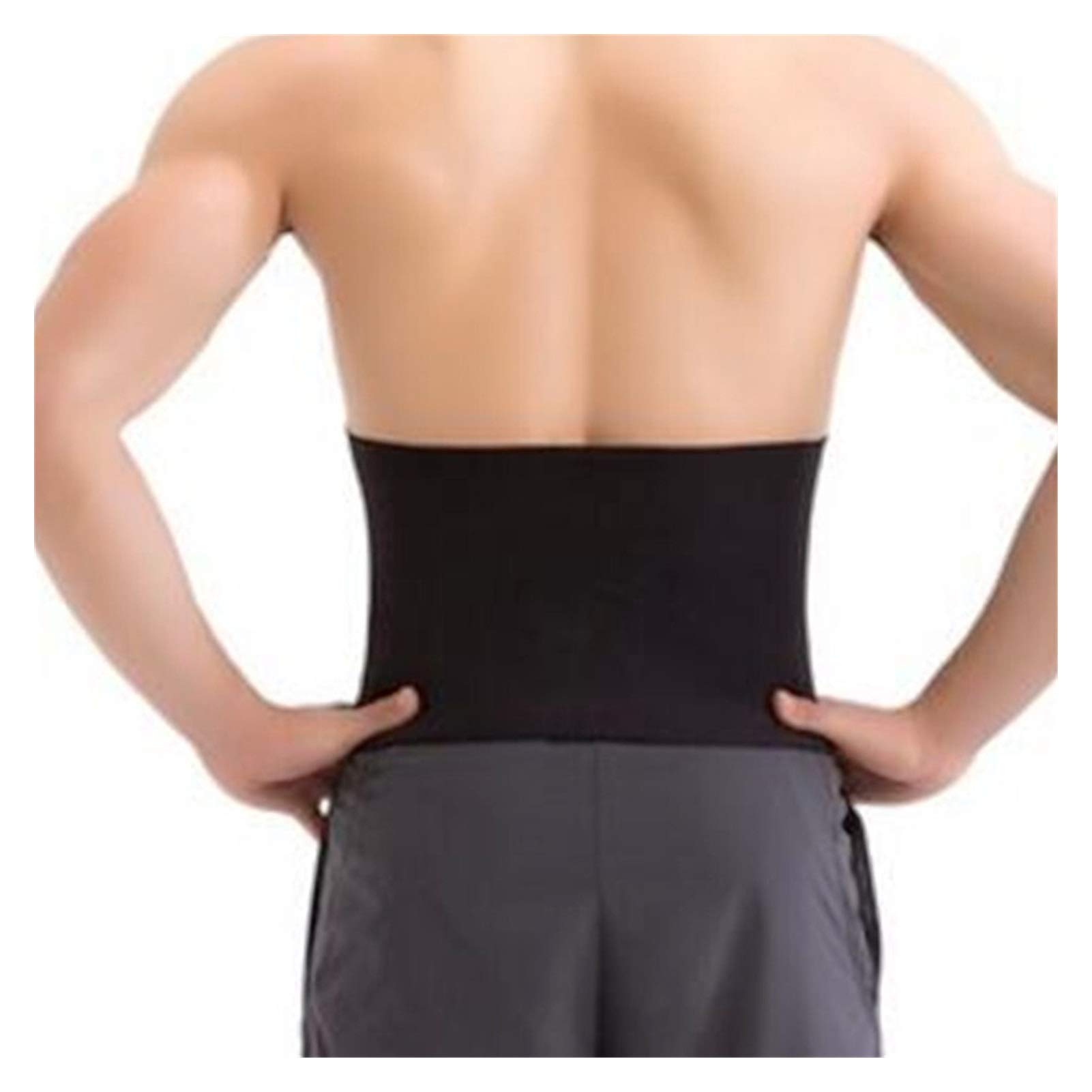 Corset Slim Homme Noir M – Body Shaper Ventre Plat Et Brûleur De Graisse