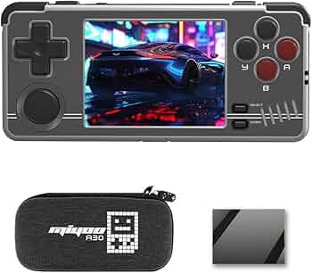 Miyoo A30 プレステ仕様 中華ゲーム機「Miyoo A30」レビュー｜金属プレート採用