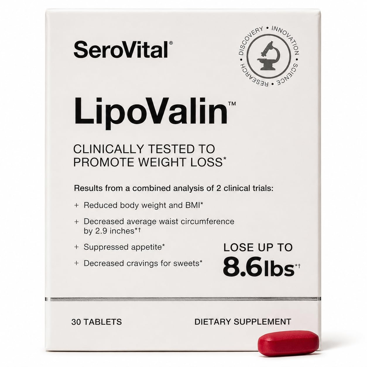 Serovital LipoValin | Stimulant-Free Weight Management