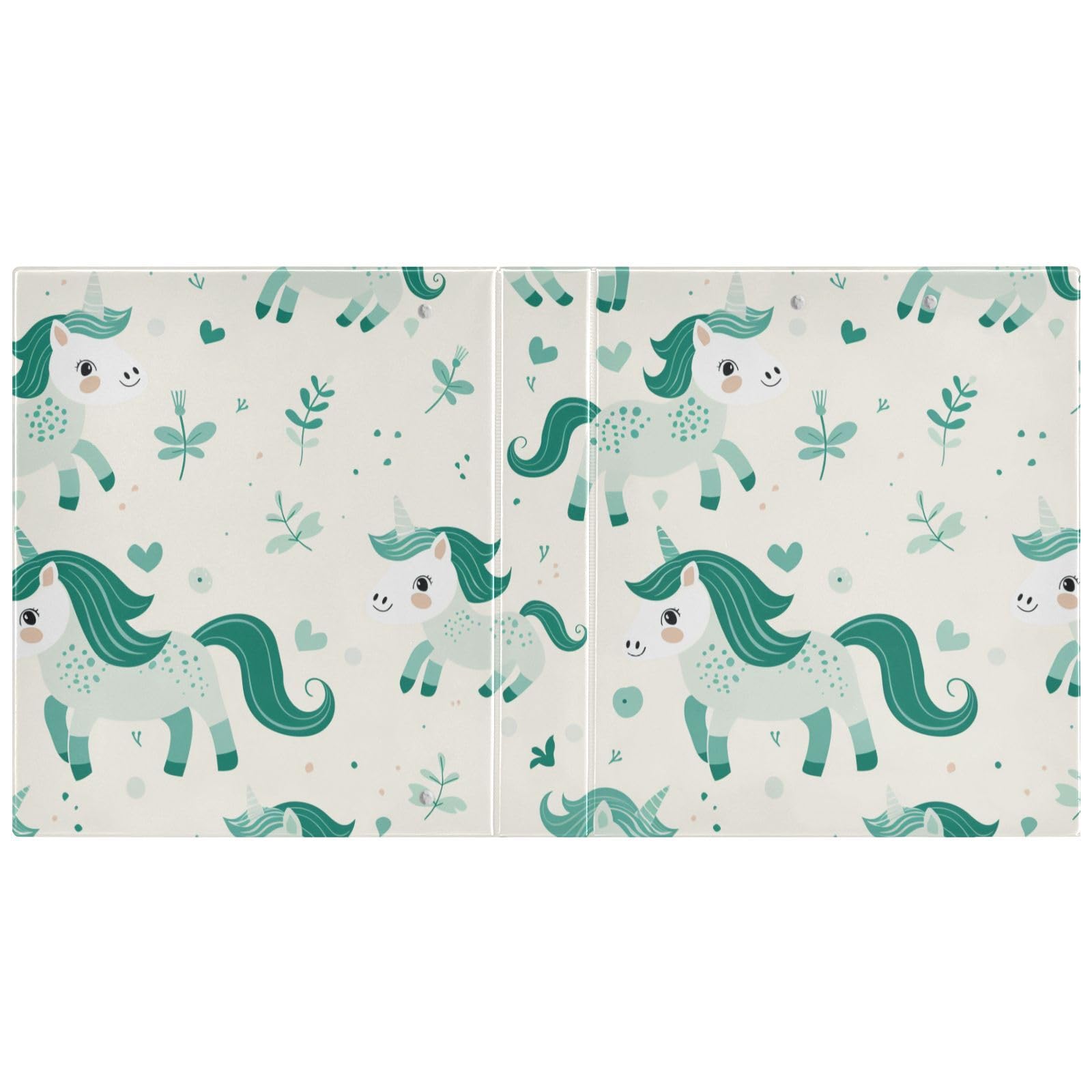Raccoglitore scolastico da 3,8 cm, colore smeraldo