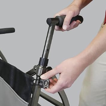مجموعة Pacify المكونة من قطعتين من مقابض النجوم البديلة القابلة للتعديل لمسامير Rollator Walker Guardian Walker M6 T مع غسالات ومنصة ملحقة