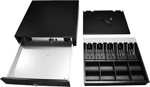 Miniatura 3 de 3nStar Cajón de efectivo de tamaño estándar con microinterruptor - 24 V, 16.142 in x 16.535 in - CD350