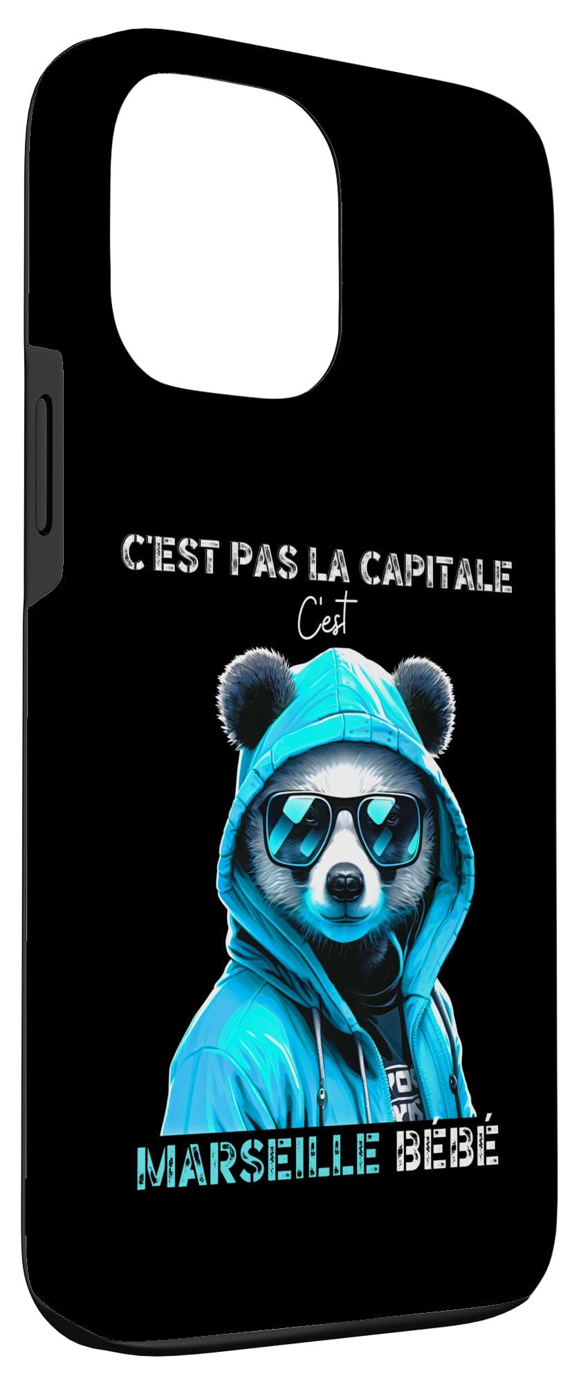C'est Pas La Capitale C'est Marseille Bébé Marseille Fan Coque Pour IPhone 13 Pro Max
