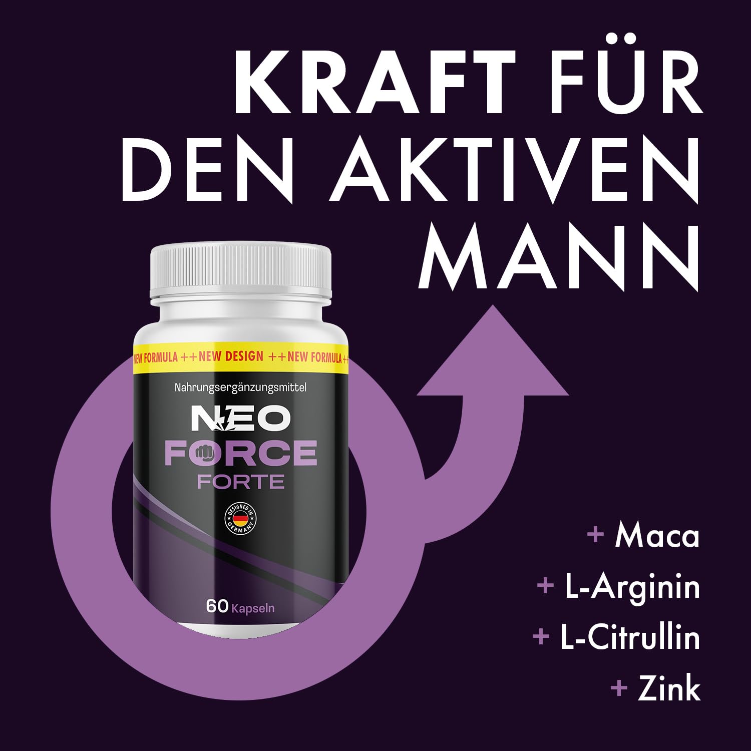 Neo Force Forte Kapseln - Neoforce für mehr Leidenschaft - 60 Kapseln