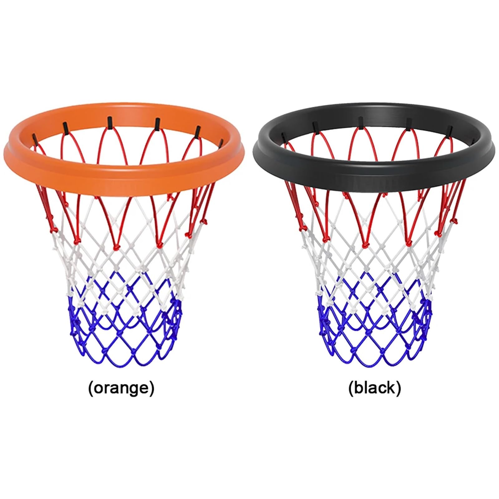 Basketballkorb Zimmer PU-Basketballnetz, Mini-Basketballrahmen, tragbarer Basketballnetzrahmen(Orange)