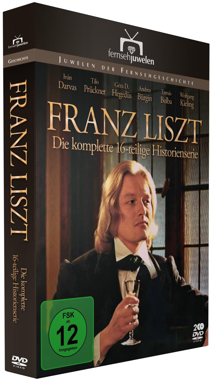 Franz Liszt - Die komplette ARD-Historienserie in 16 Teilen (Fernsehjuwelen)