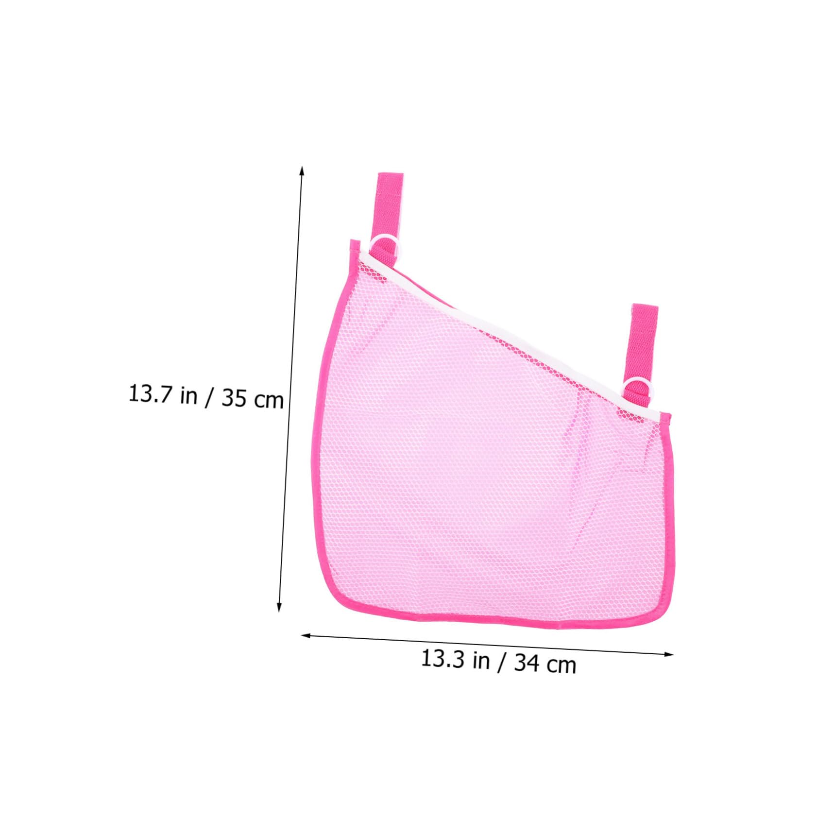 Abaodam 2 Pack Stroller Sling Bag Mesh Storage Organizer for Baby Travel Portable Side Sling Waterproof Reusable