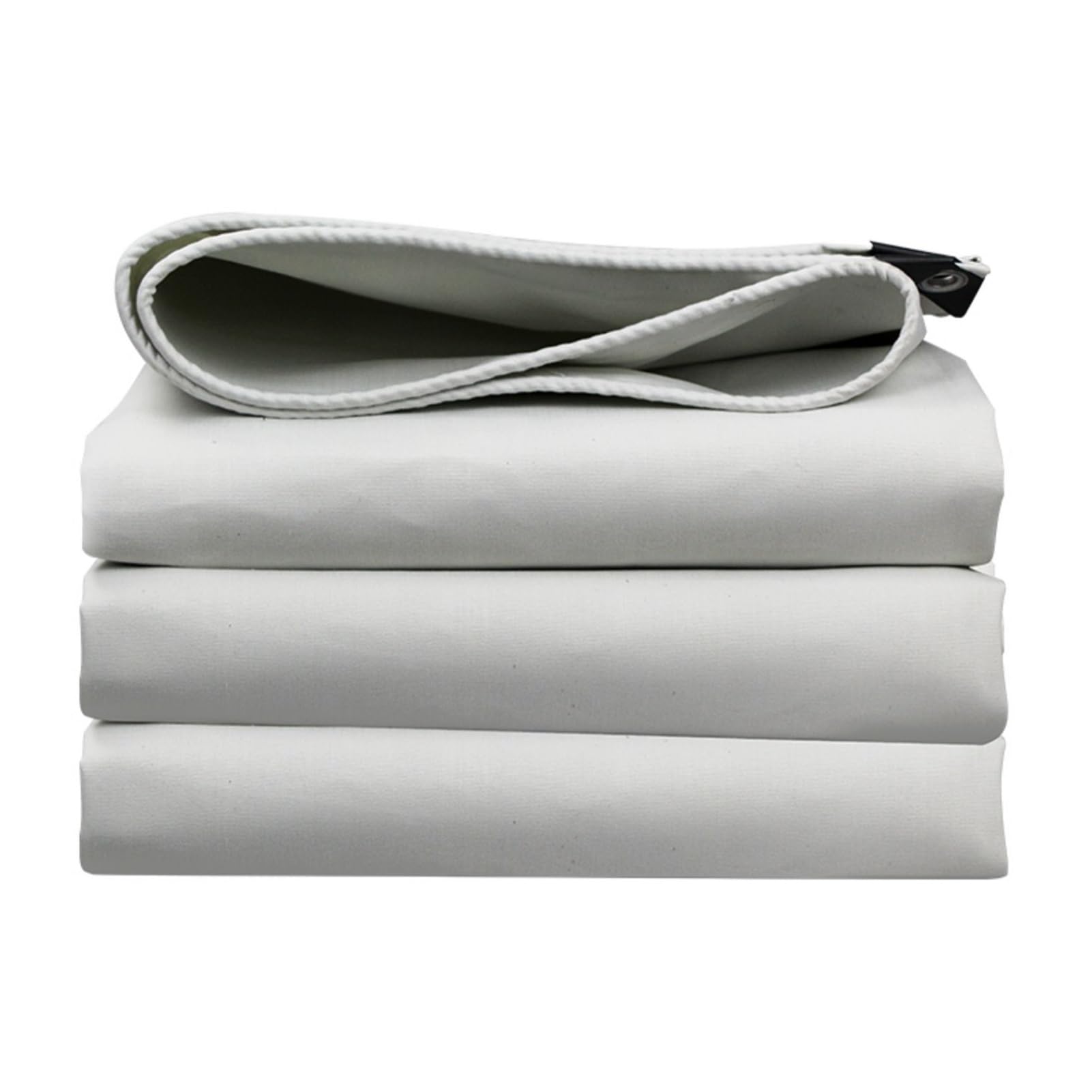Lona blanca con ojales para solucionar roturas por viento lona impermeable duradera