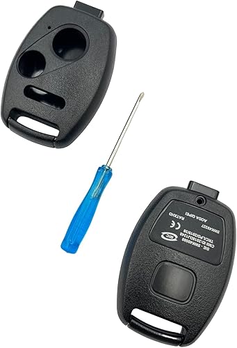 Miniatura 5 de No requiere corte funda de repuesto para llavero remoto de entrada sin llave para Honda Accord 2003-2012  CR-V 2005-2006  Civic EX 2006-2013  Pilot