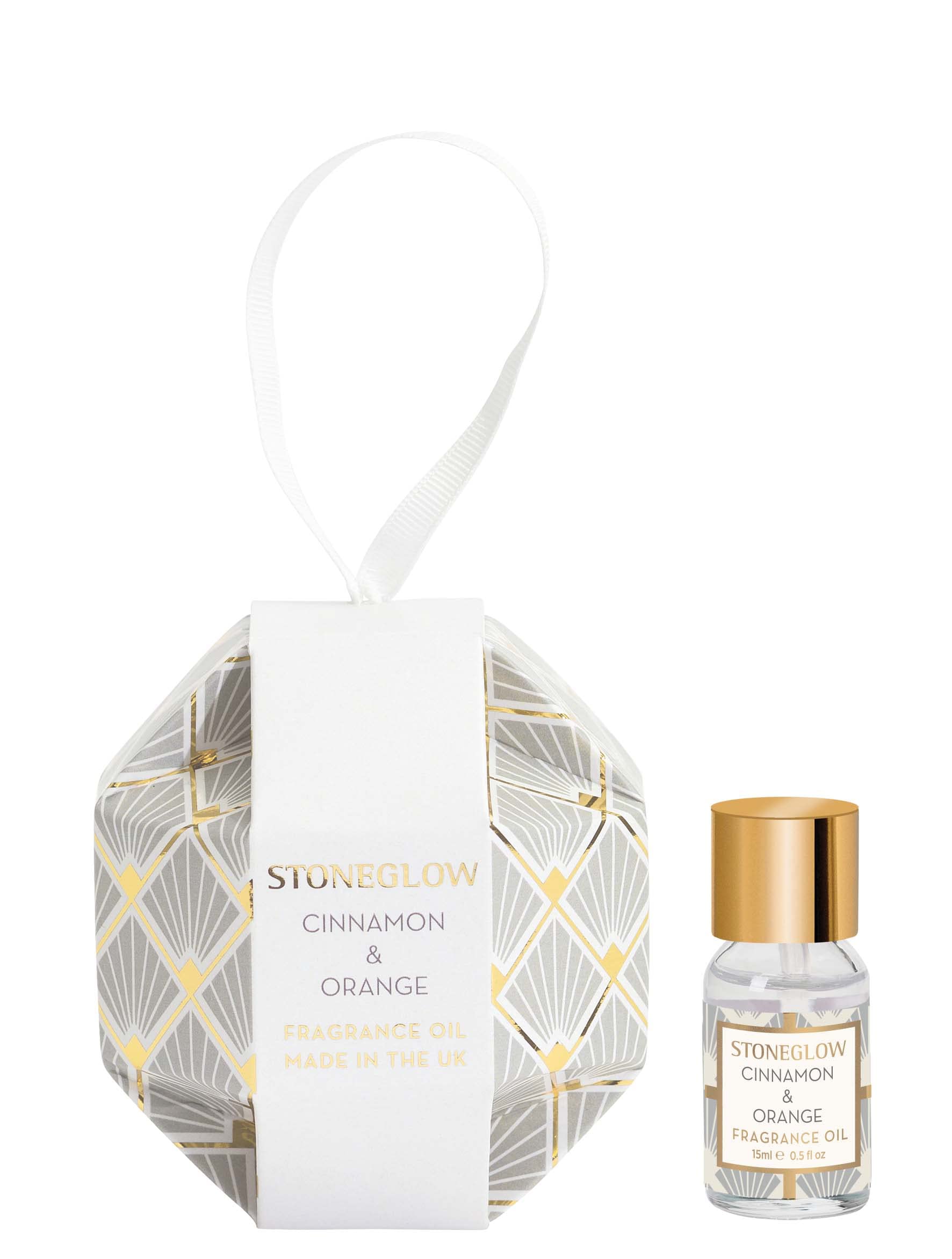 Stoneglow Candles Seasonal Fragrance Oil BaubleCinnamon & Orange from B&Q