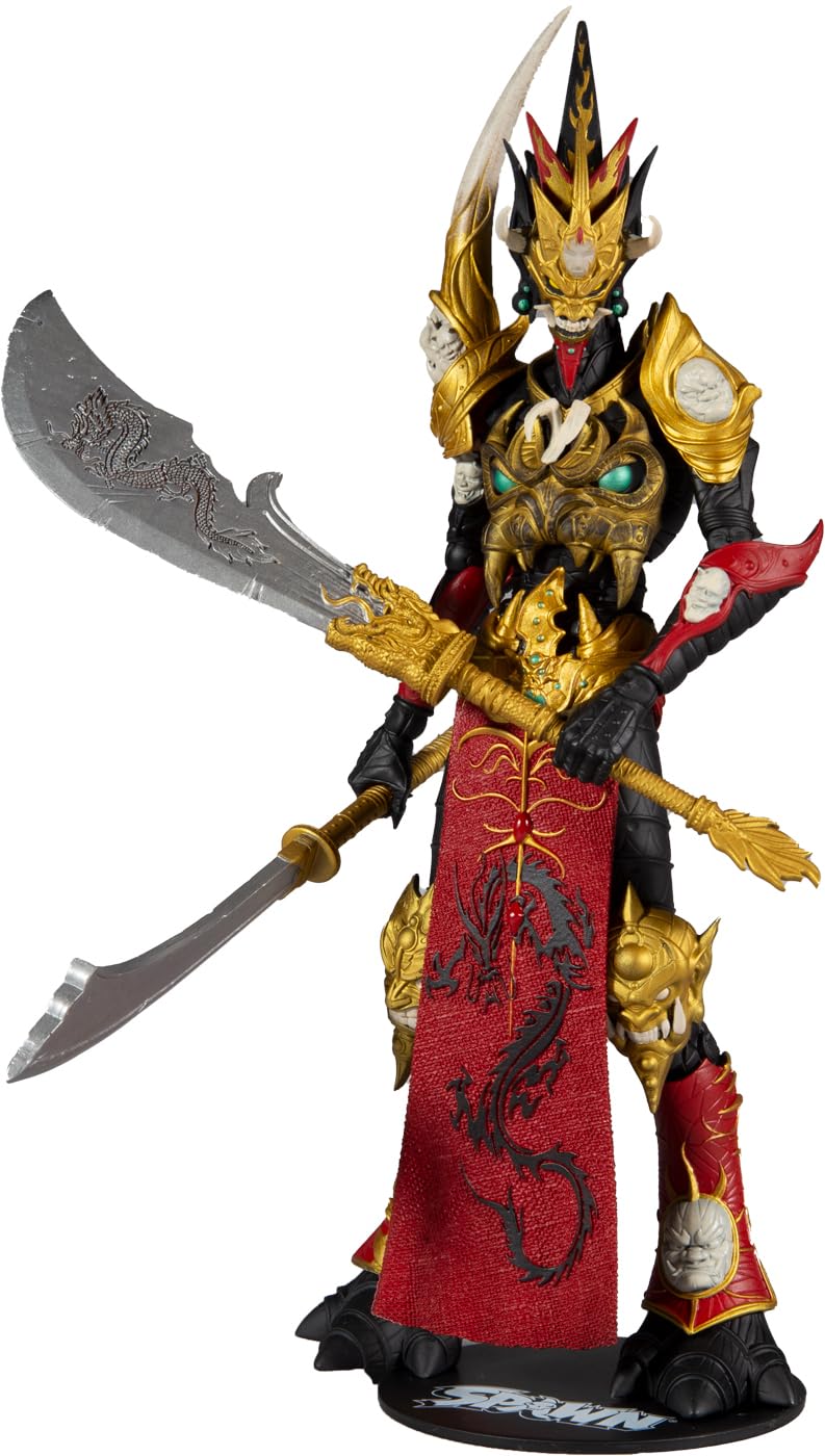 McFarlane スポーン7 マンダリンスポーン | スポーン7インチアクションフィギュアコミックシリーズ - レッドマンダリンスポーン