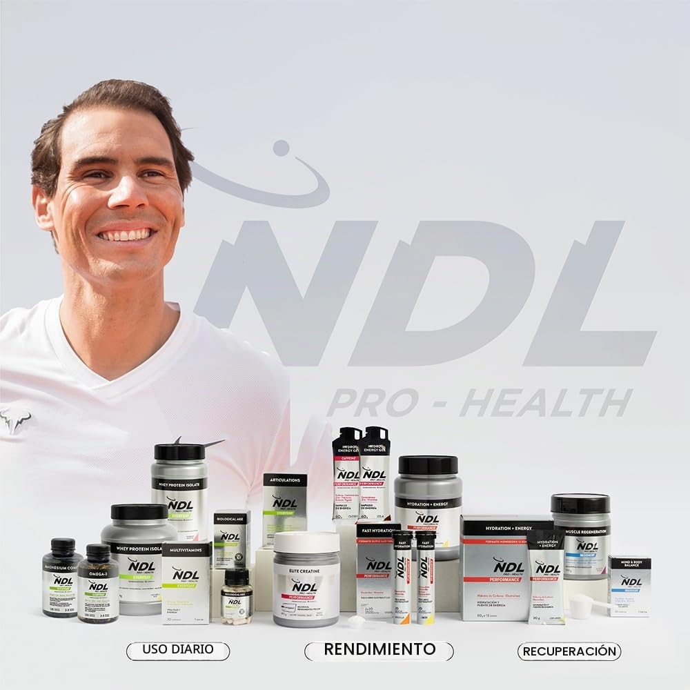 NDL Pro-Health Magnesium Complex con Vitamina B6 y D + Omega 3 | Aceite de Pescado con Alta Concentración de EPA y DHA | Una marca de Rafa Nadal & Cantabria Labs