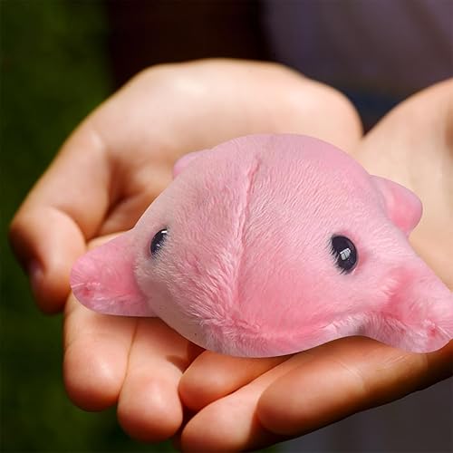 Miniatura 5 de VYUSIT Peluche de rana de frijol bebé, peluche de tamaño hecho a mano, animales de peluche con peso suave para liberar el estrés, esponjoso, relleno