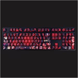 Keycap Jujutsu Kaisen Gojo Satoru - 14 Tasti PBT Per Tastiere Meccaniche
