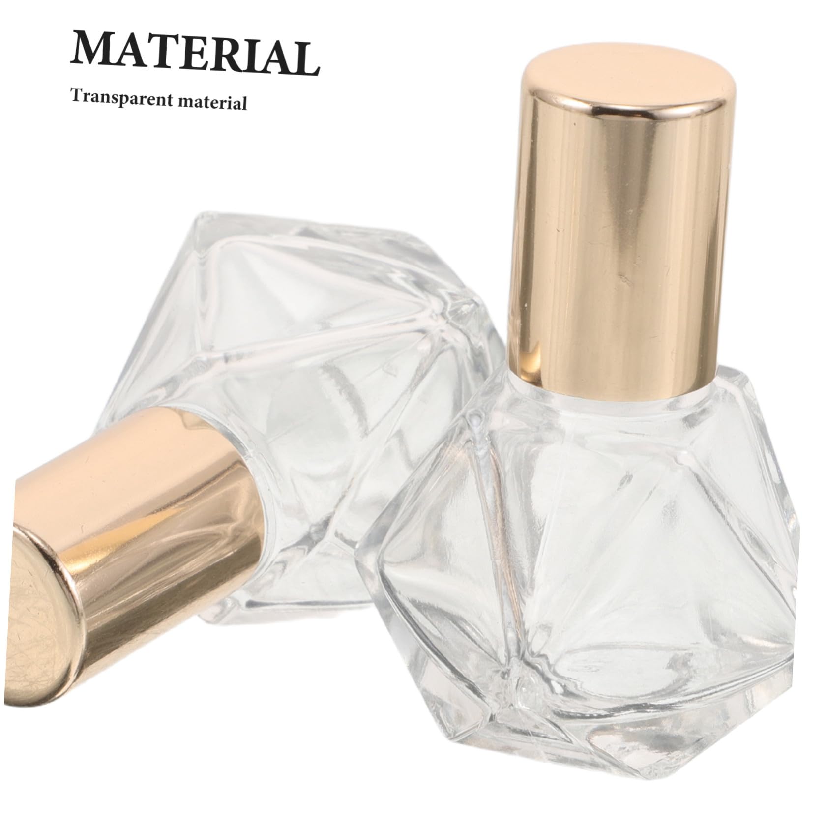 CALLARON 36 Pezzi Flacone Roll-on in Vetro 8ml per Olio Essenziale con Sfera Massaggiante, Ricaricabile e Multiuso, per Collezione Personale e Spa