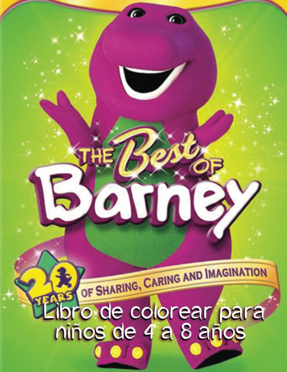 Independently published Barney libro de colorear