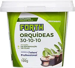 Fertilizante FORTH Orquídeas Crescimento 30-10-10 Foliar NPK