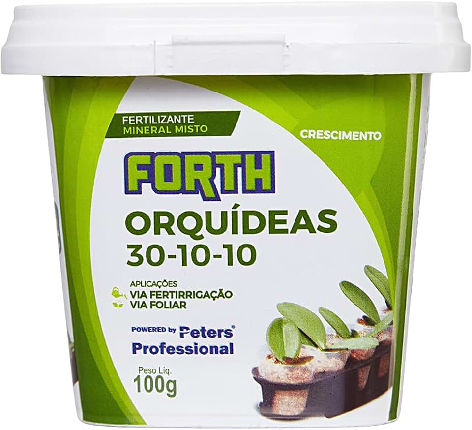Fertilizante FORTH Orquídeas Crescimento 30-10-10 Foliar NPK