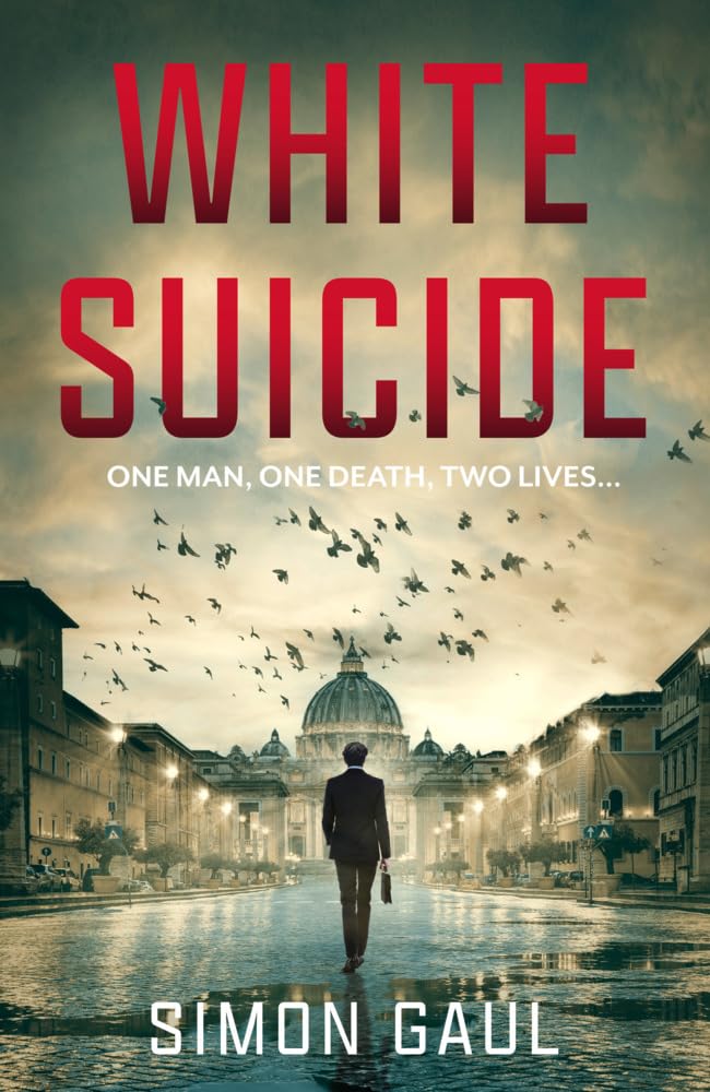 Simon Gaul Unisex Multicolor White Suicide : One Man, One Death, Two Lives Paperback Book