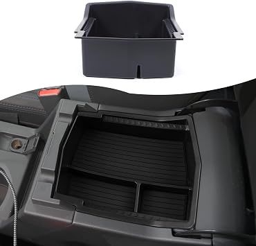 PIUGILH Center Console Storage Box Compatible with Subaru Forester 2025 2026 Interior Accessories, Center Console Armrest Storage Box Tray