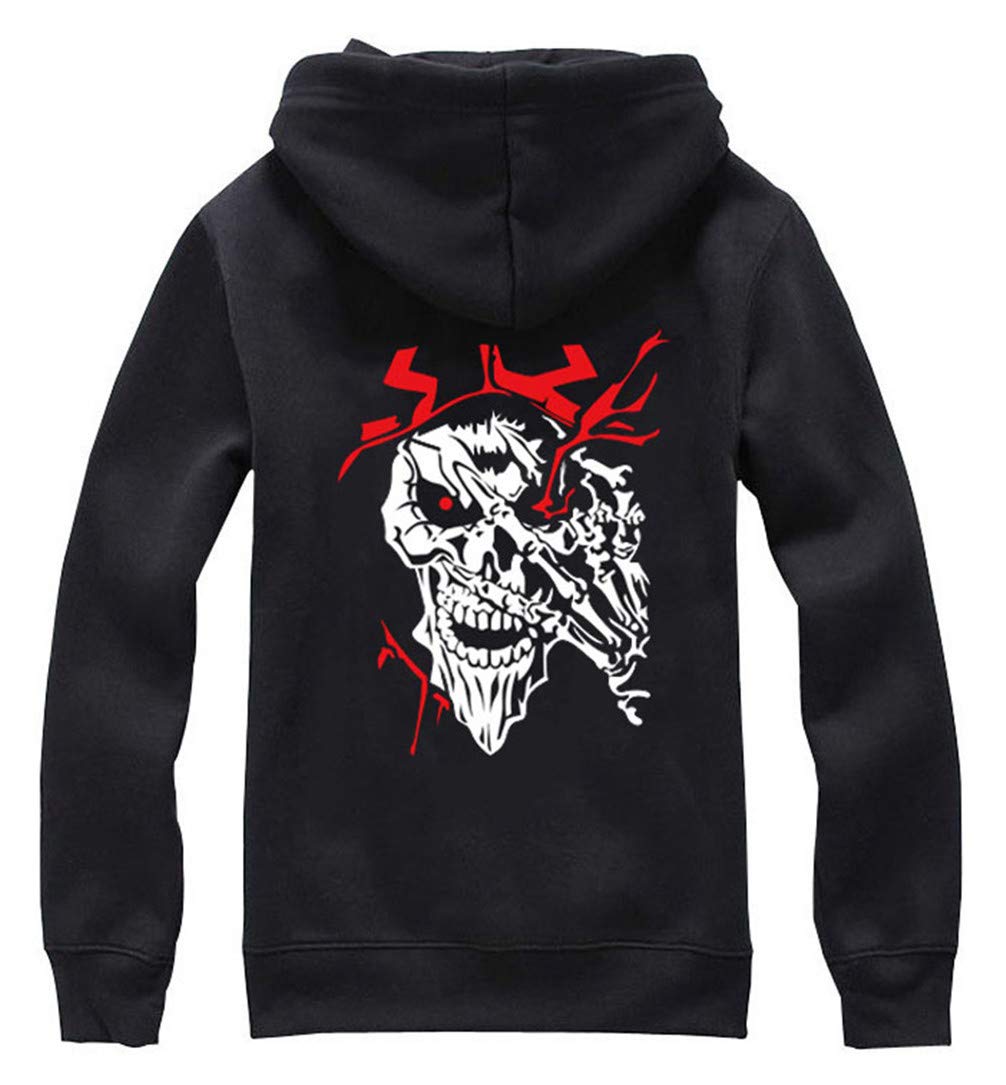 Anime Overlord bluzy z kapturem kurtka dla dorosłych cosplay zapinana na zamek kurtka odzież wierzchnia płaszcz