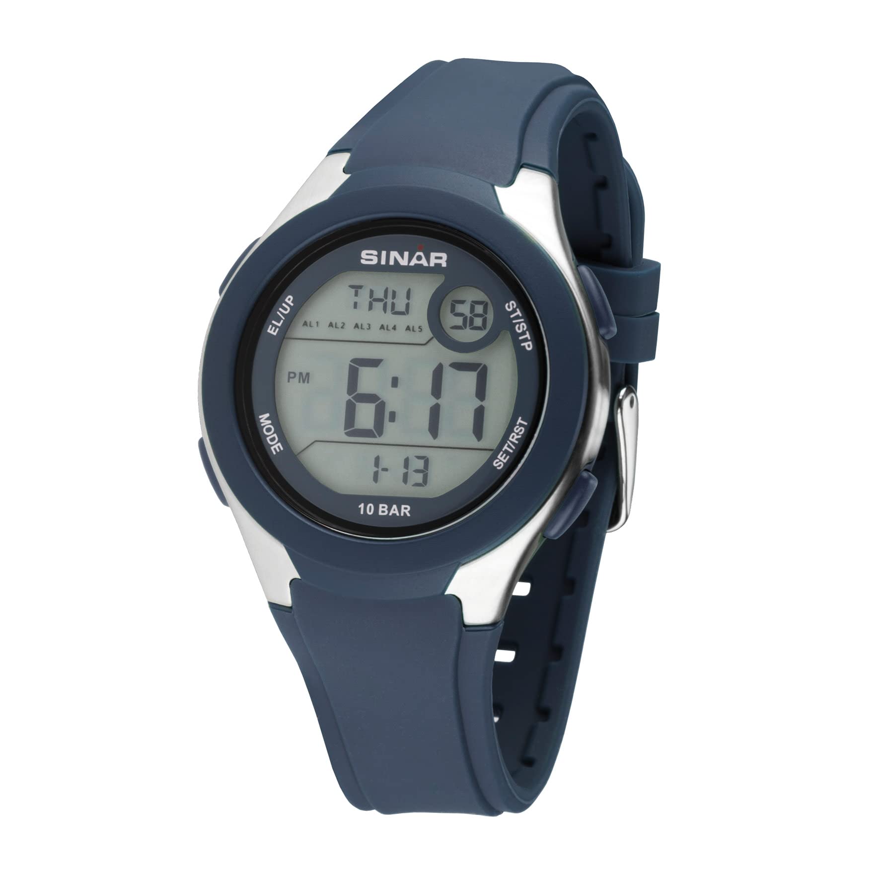 SINAR Unisex polshorloge jongens meisjes jeugdhorloge sporthorloge