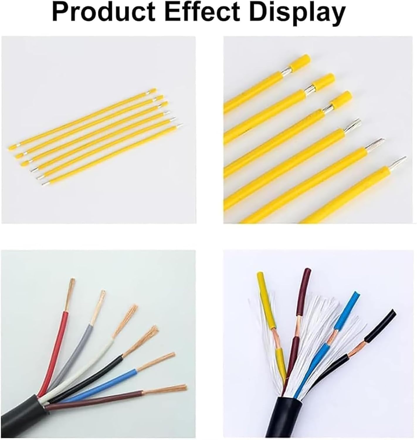 Pelacables y tornado con pantalla digital con hoja en V ajustable para trabajos eléctricos de precisión