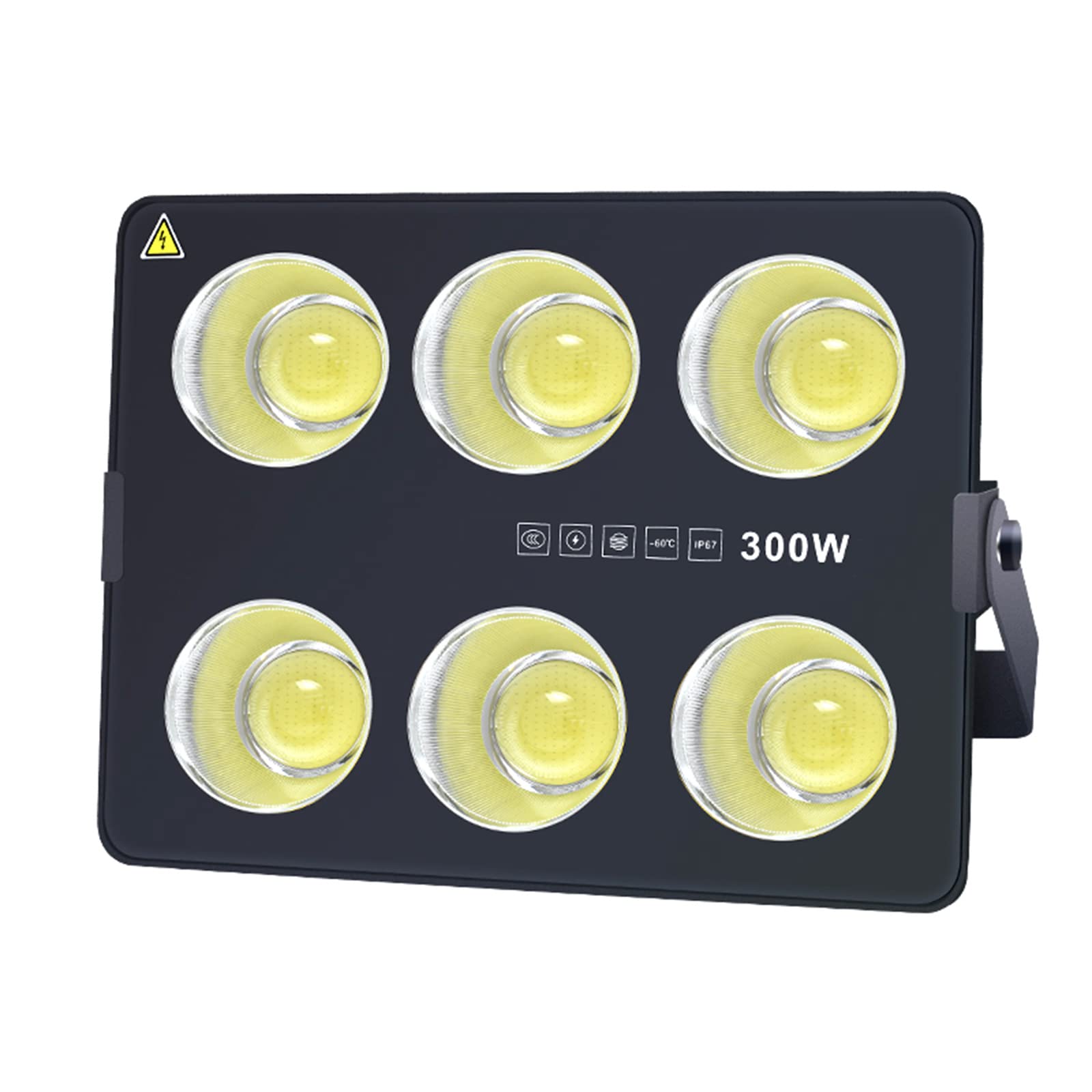 Lampy zabezpieczające o mocy 50–600 W, bardzo jasne, światło robocze LED IP67 6000 K, zewnętrzne oświetlenie punktowe, kinkiet, idealny wybór do garaży, patio, na dach