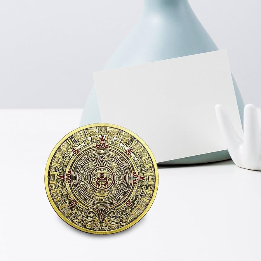 Amazon.co.jp: コイン メキシコ マヤコイン マヤ アステカ 予言