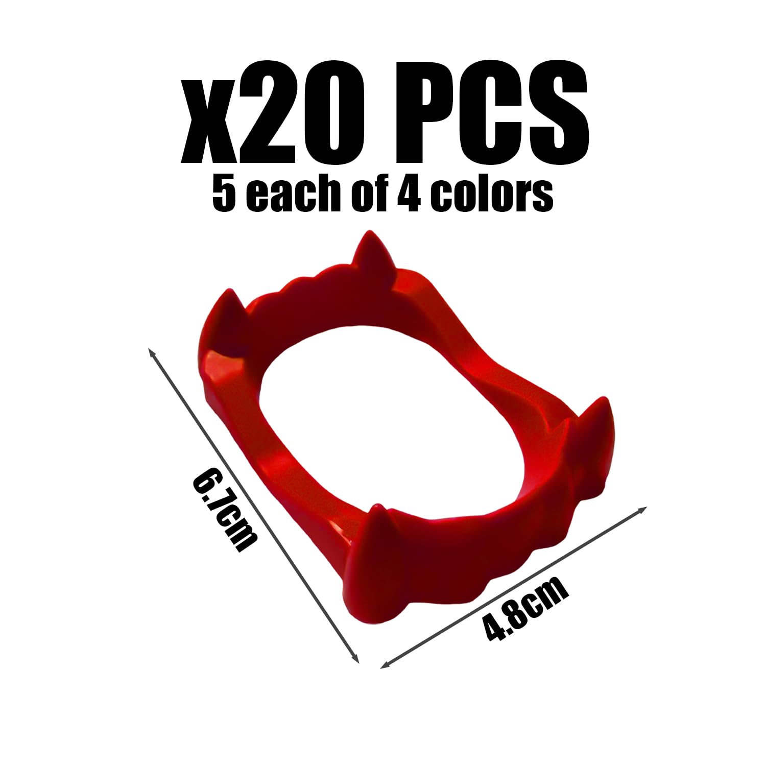 EHFOGJ 20 Pieces Of Simulation Denture Sets, Tricky And Funny Children'S Toys, Cosplay Costumes And Props - Image 2