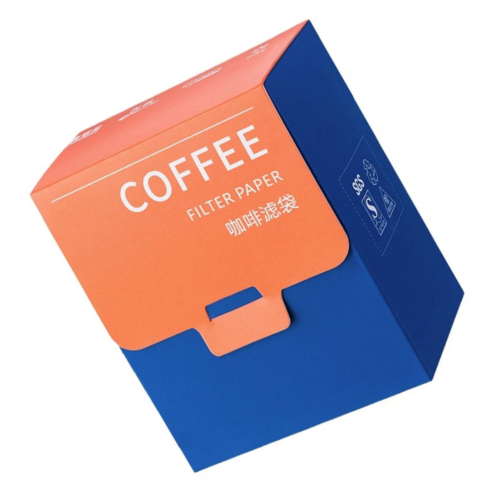 Xinsheinelry 100Pcs Portable Hanging Coffee Filter Bag Hand Brewed Coffee Filter Bag Brewing Tool Drip Hand Brewed