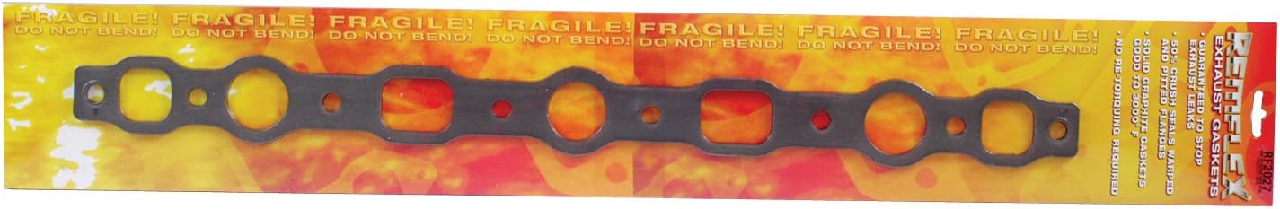 Remflex 2027 Exhaust Gasket for Chevy L6 Engine