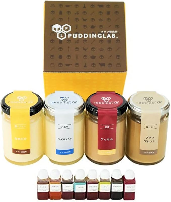 Amazon プリン研究所 おすすめプリンセット4種 ソース8種 プリン研究所 プリン 通販
