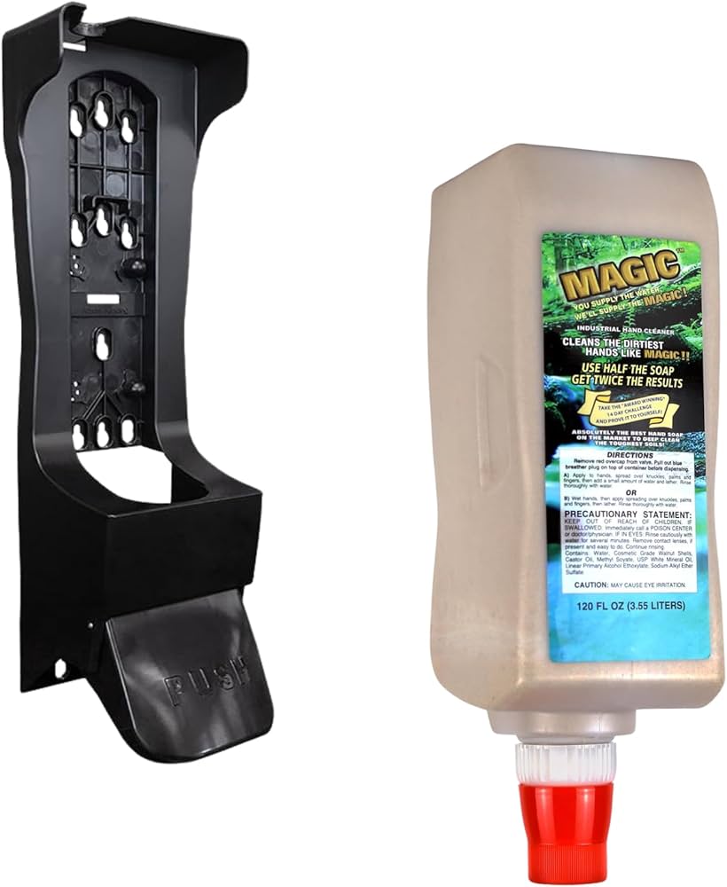 Amazon.com: Zenex Magic Hand Soap & Push-Style Dispenser Bundle