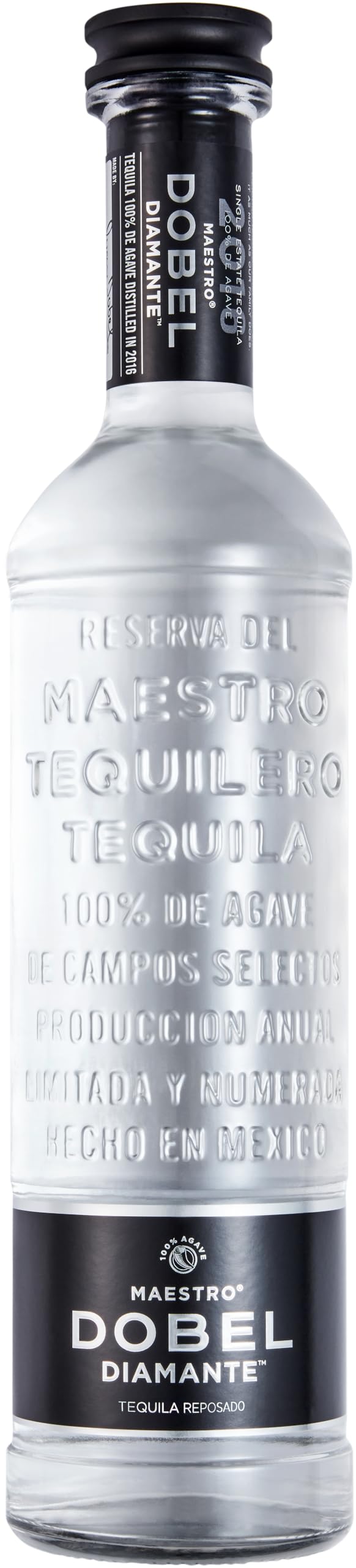 Maestro Dobel Diamante Tequila 35º - 700ml - Tequila Cristalino'