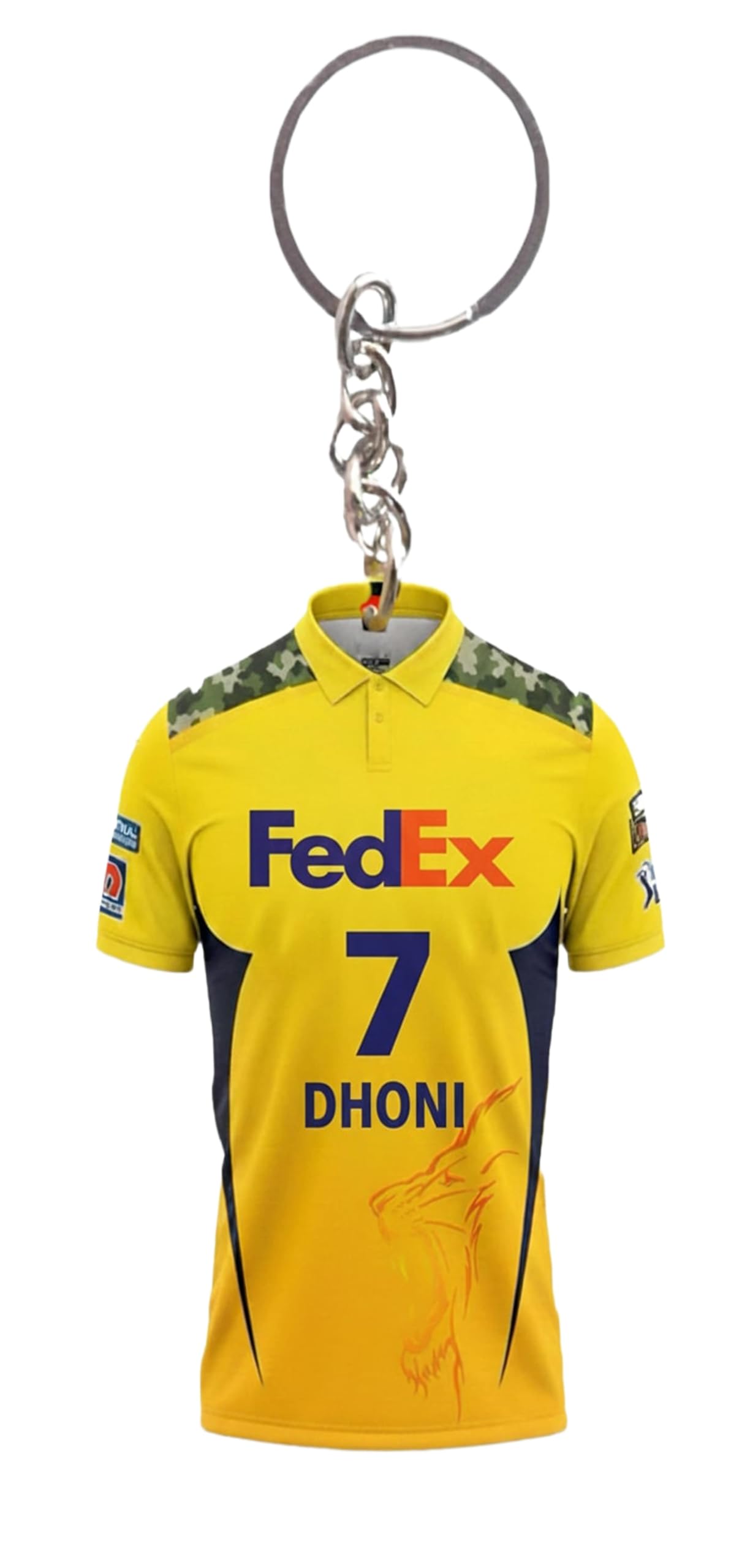 Glass CSK JERSEY KEYCHAIN (multicolor)