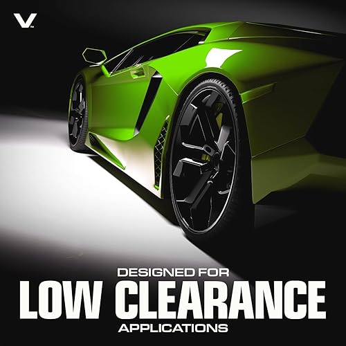 Miniatura 4 de VULCAN Amarres para llantas de automóvil con trinquetes, 2 pulgadas x 144 pulgadas, paquete de 4 unidades, alta visibilidad, carga de trabajo segura