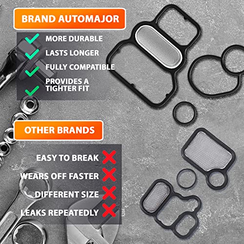 image for Head Cylinder Solenoid Valve Gasket Kit Replacement for Honda/Acura Ci