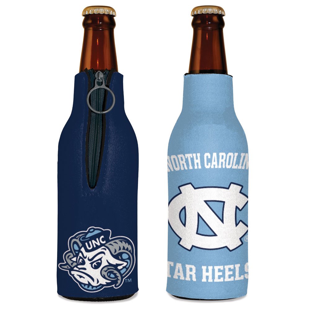 WinCraft NCAA North Carolina Tar Heels Bottle Cooler, Team Colors, One Size