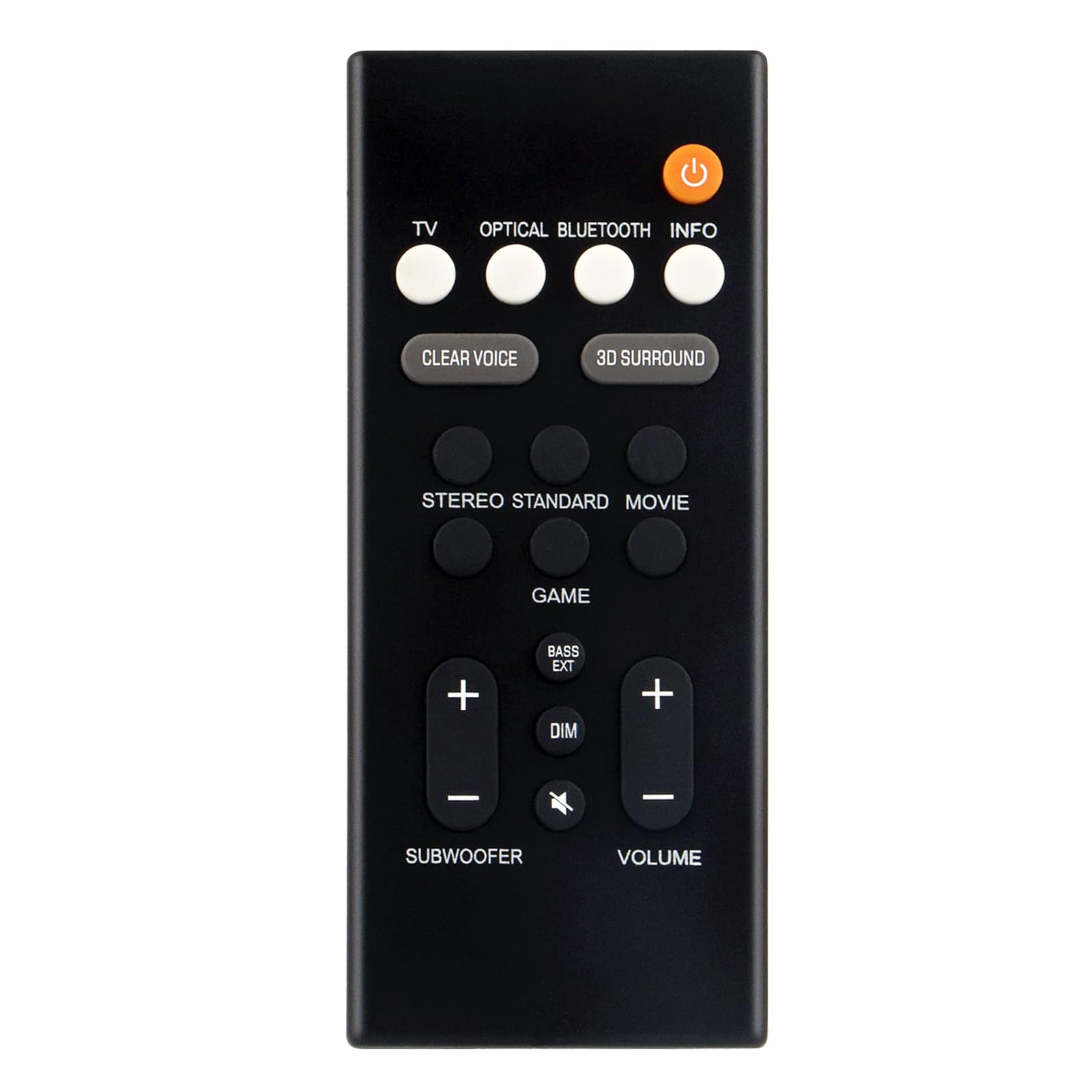 Amazon.com: AULCMEET Remote Control Replacement for Yamaha SR-B20A