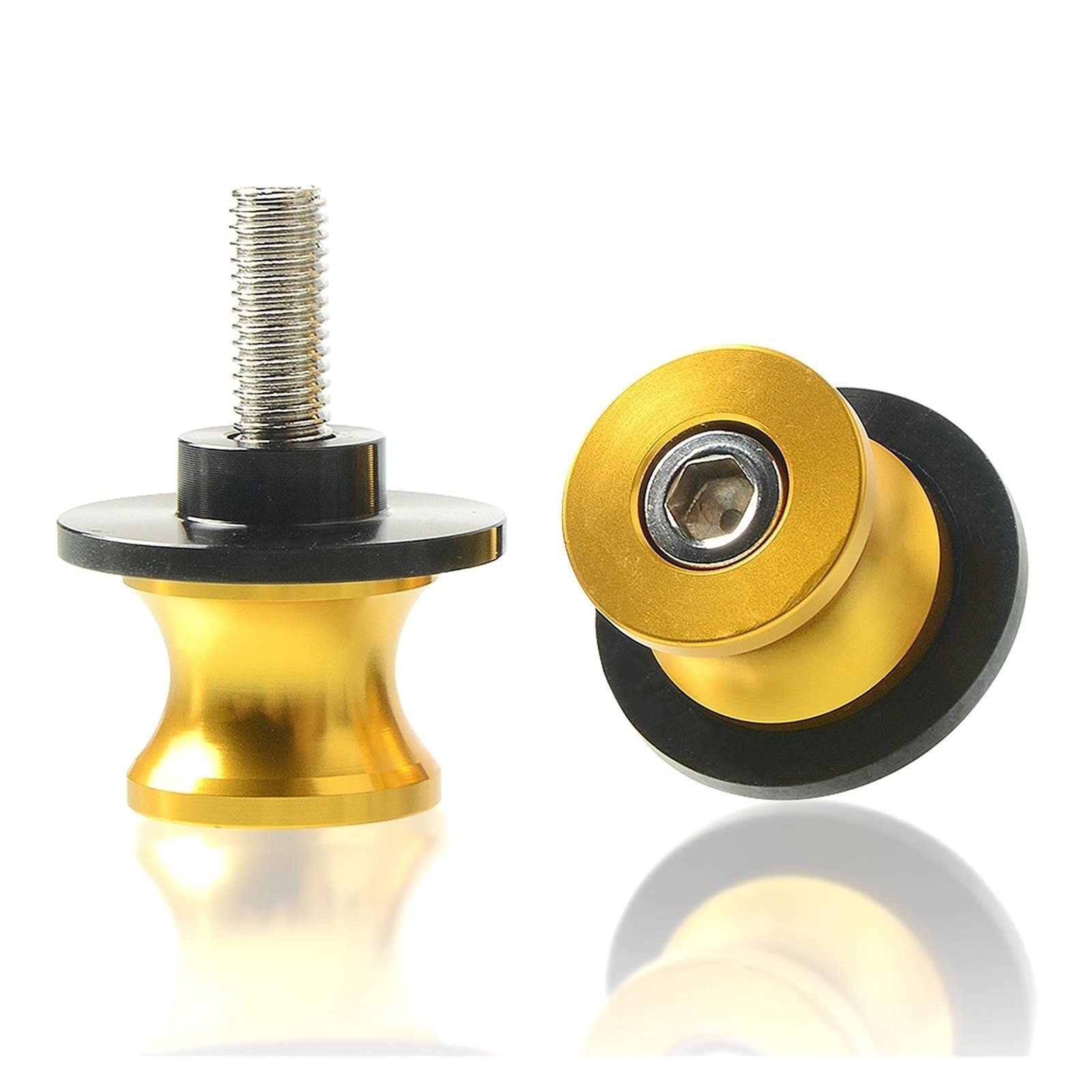 Vis de levage 10mm or Ninja ZX-6R pour éviter chute moto atelier