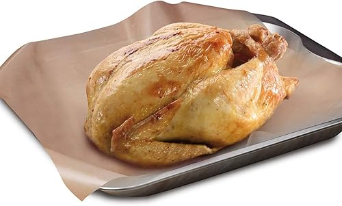 Miniatura 3 de Revestimientos antiadherentes reutilizables para la parte inferior de hornos de gas, eléctricos y microondas, funciona como tapete para hornear y