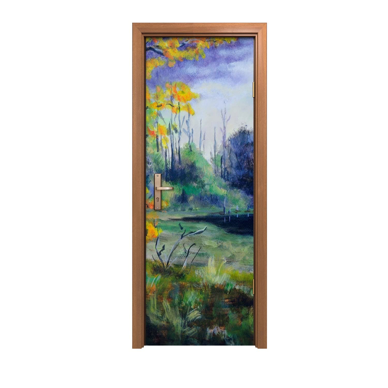 Autocollant de porte 70x200cm Coloray pour décoration murale de salon ou rénovation de meuble