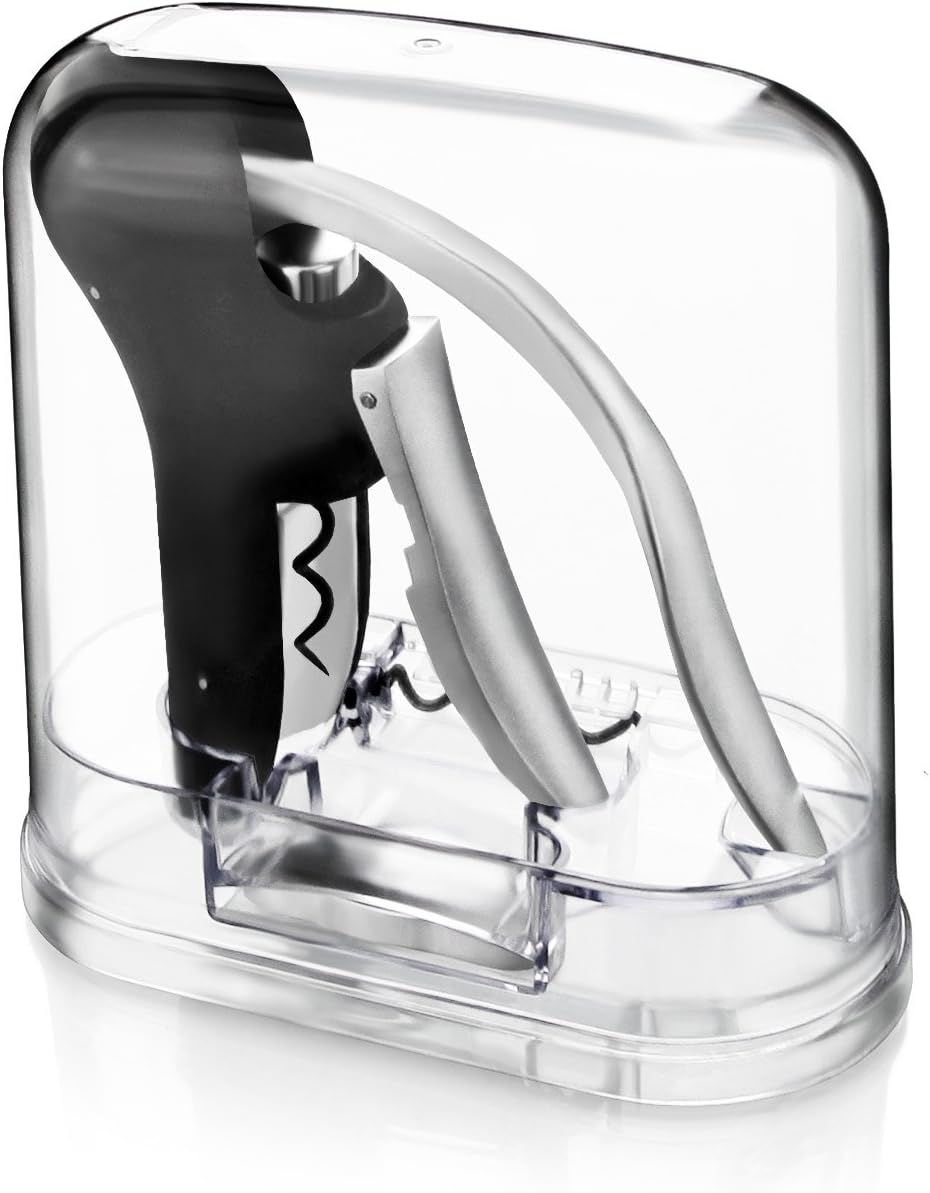 New Star Foodservice 48490 Artaste Vertical Rabbit Lever Style, Wine Bottle Opener
