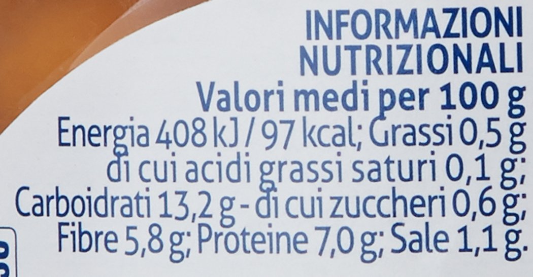 Valfrutta Fagioli Borlotti Italiani, Lavorati Freschi senza Glutine - 360 gr