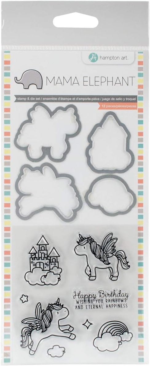 Mama Elephant Clear Stamp/Die