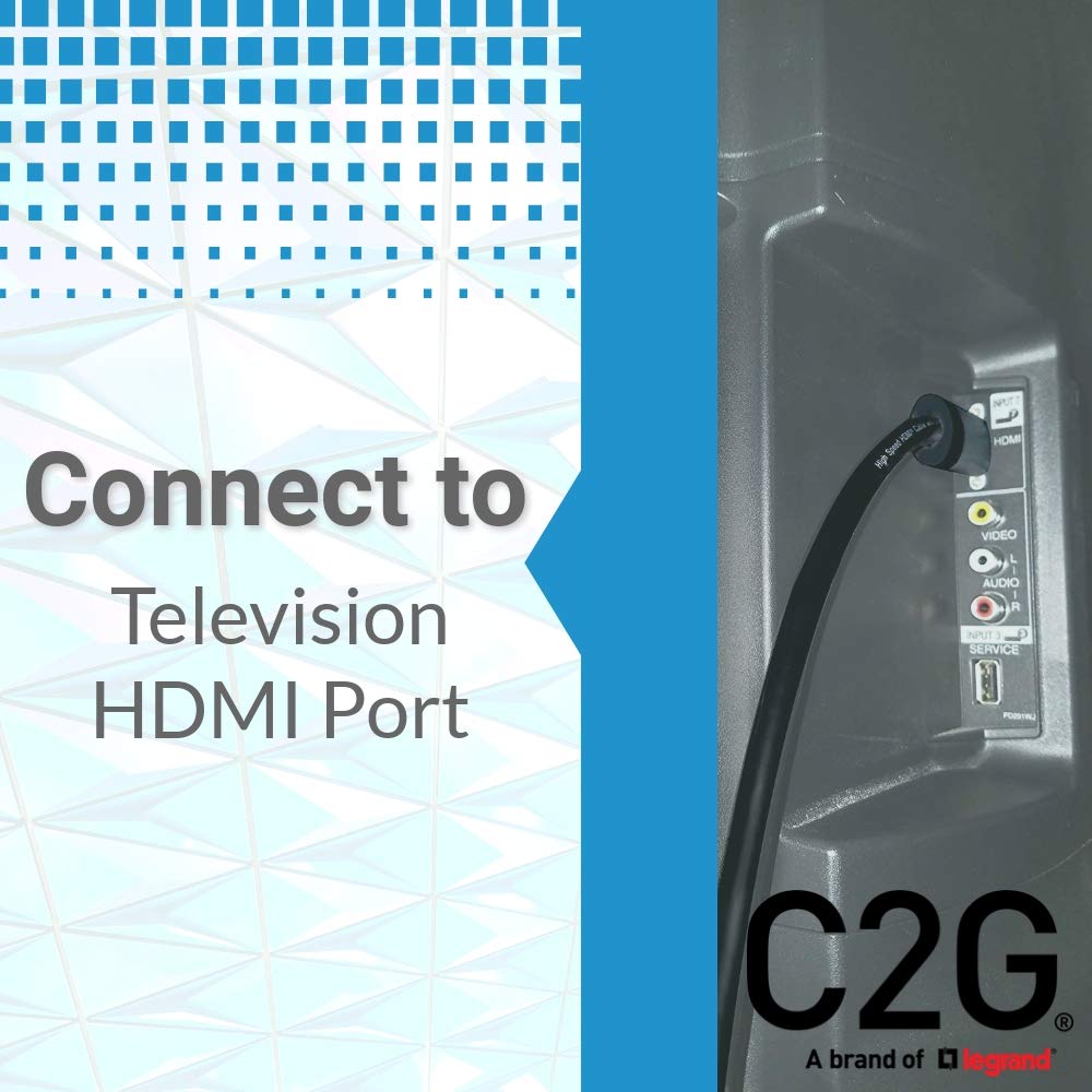 C2G Select Kabel HDMI High Speed z Ethernetem Męski do męski in-Wall CL2-Rated (50624) 35' Czarny