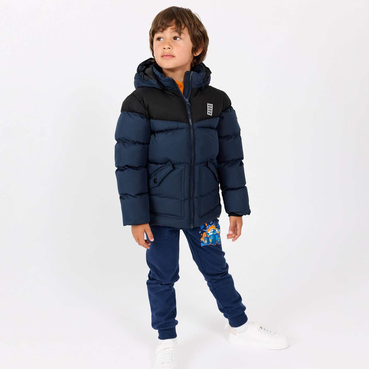 Kabooki LEGO® Kinder Steppjacke wasserabweisend, Hellbraun