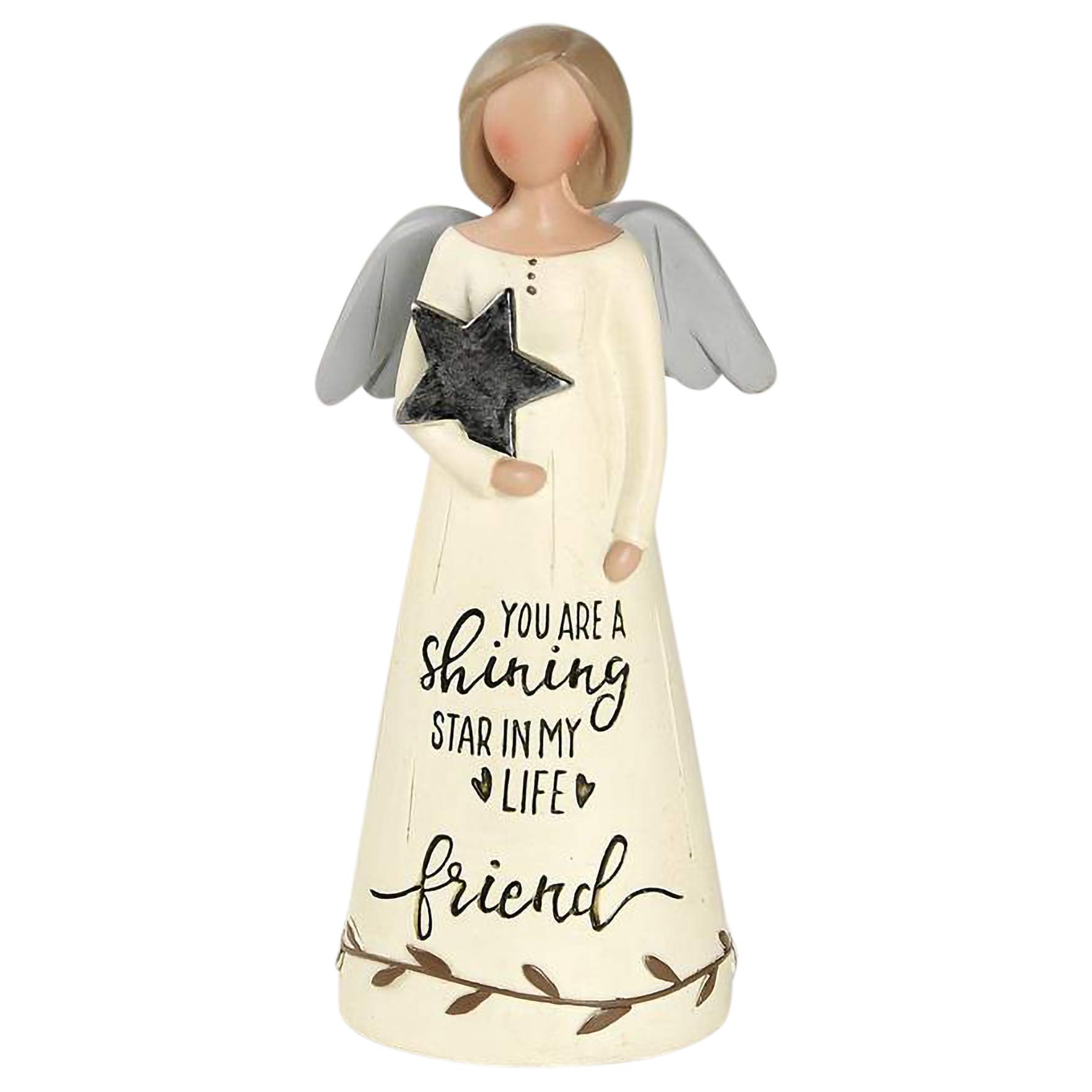 Papillon Collection Blossom Bucket Angel Figurine Friend You Are A Shining Star Guardian Angel Sentimental Gift 12144